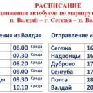 валдай - сегежа - валдай 16 и 17 окт